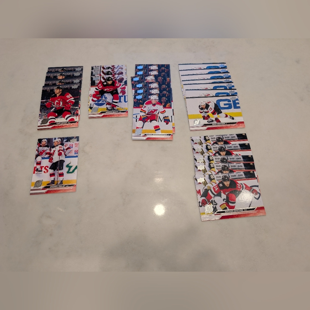 2023-24 Upper Deck Series 2 Hockey Cards New Jersey Devils